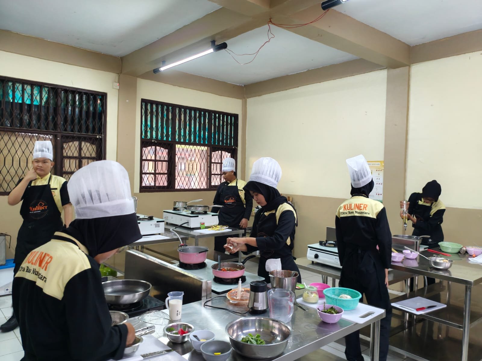 Praktik jurusan Kuliner